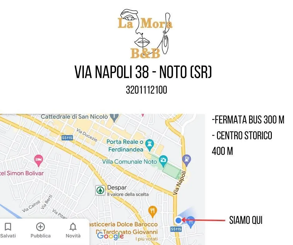 Bed & Breakfast La Mora Affittacamere Noto Italy